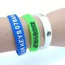 Cheap gift items new silicone bracelet wrist bands custom silicone wristband