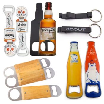 Supplier professional custom design alloy key beer wine bottle opener set