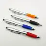 Diy personalized plastic fat stylus ball pen with touchscreen universal bulk ink custom logo printed printing ballpoint