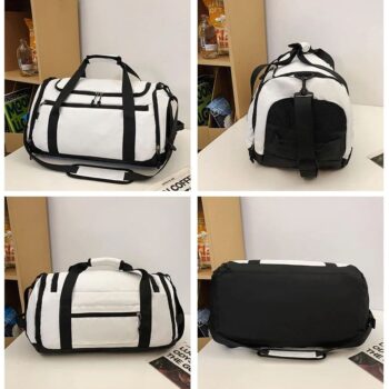 Custom logo travel bag garment sport backpack gym designer duffle bag custom waterproof luggages travel bag