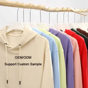 300gsm french terry custom sublimation luxury designer hoodie sweatshirt puff print unisex blank cotton men's hoodies