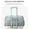 Custom logo men's women's gym bag wet dry bag handbag swimming shoulder strap weekend fitness training bag