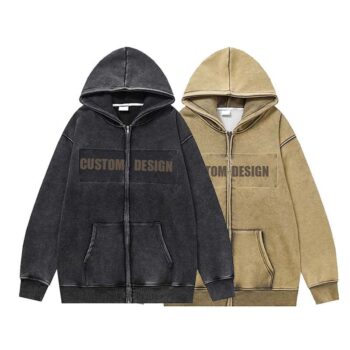 Heavyweight printing cotton oversize blank vintage distressed acid wash hoodie custom logo sweatshirt casual stone wash hoodies