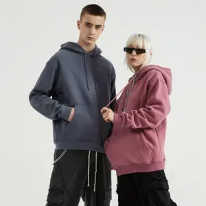 500gsm 100% cotton hoodies plus size pullover oversized big and tall hoodie print embroidery custom logo for unisex