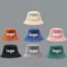 Promotional label youth nylon corduroy fisherman hiking bucket hat cap for adults ladies women
