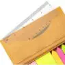 Wholesale multicolor sticky notes set, colorful rectangular sticky notes and index sign set with pu box