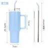 Wholesale 40 oz tumbler stainless steel double wall insulated cup travel beer mug