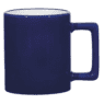 Promotional custom imprinted personalized printed 11 oz. square handle joe color mug & cups