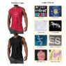 Custom print logo men blank gym wear sports muscle workout plain tank top fitness clothing stringer tank top bodybuilding men