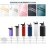 Hot sale factory custom logo large capacity flask water bottle outdoor sport stainless steel thermos 64 oz water bottle