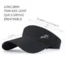Wholesale summer sunvisor gorro viceras large brim visor outdoor quick dry fit plus brim sun sport visor hat