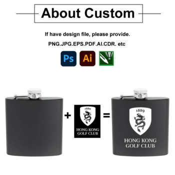 Custom logo different capacity male alcohol whisky wine pot bottle pocket portable stainless steel hip flasks 1-18oz