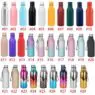Custom water bottles with logo double wall vacuum metal gym termo sport insulated stainless steel water bottle drink custom logo