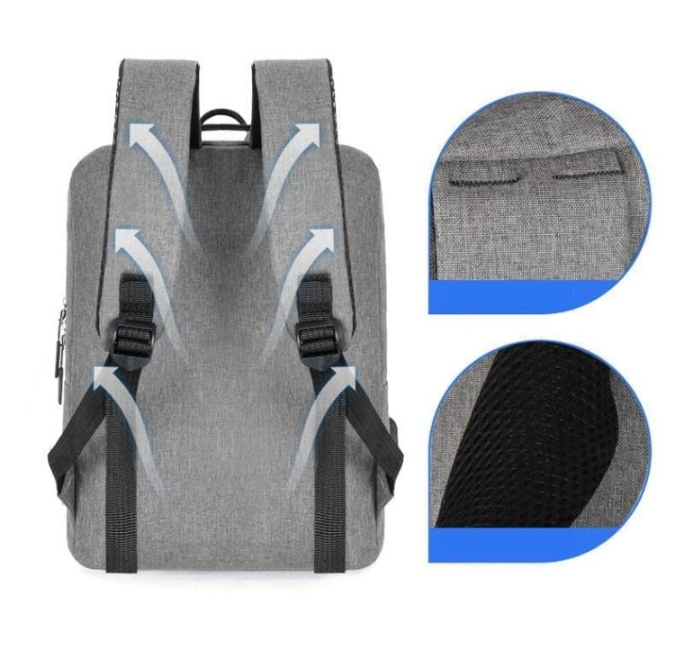 Hot selling usb charging shoulder laptop bag men business backpack computer bag waterproof travel shoulder backpack