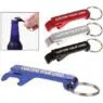 Aluminum alloy bottle opener 4 in 1 key chain drop shipping available metal opener beer can tab opener with shotgun tool