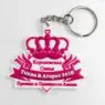 Factory wholesale 2d/3d soft pvc keyring custom logo key chain silicone rubber keychain