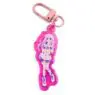 Cheap price bulk customized plastic cute anime colorful keyring print glitter holography acrylic keychain