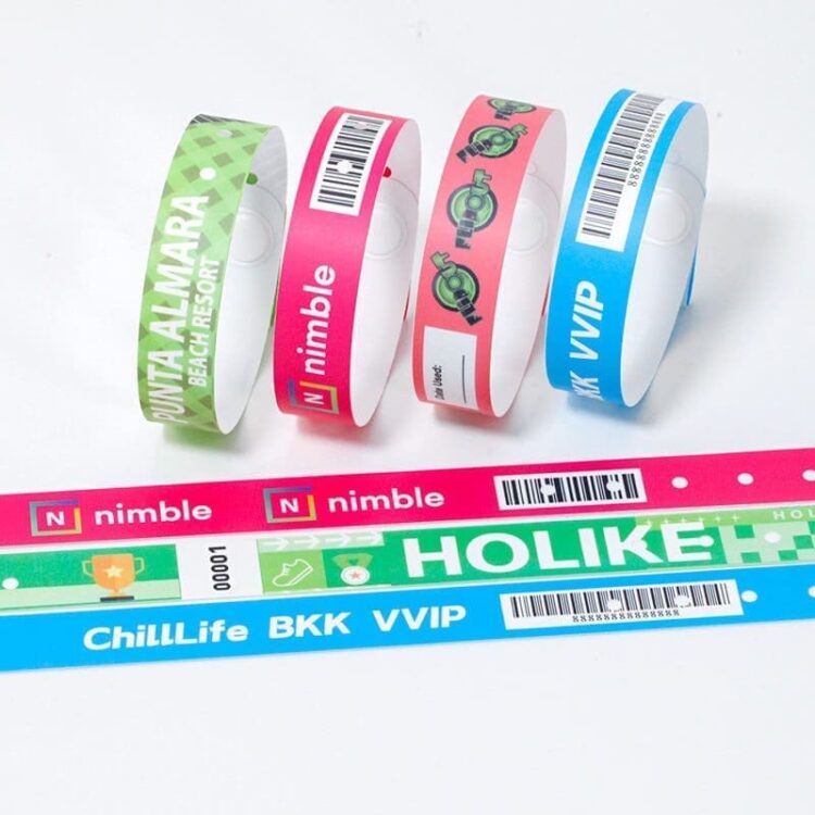 Custom high quantity water proof pvc patient id band vinyl disposable medical id bracelet hospital