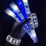Promotional logo color qr code customized led wristbands seven colors led wristbands for events with rfid