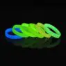 Customized personalized activity wristband creative rubber silicone luminous silicone wristband with logo