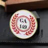 Factory custom metal coin gold black plated 2d 3d challenge coins double side enamel logo company brand coin souvenir