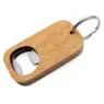 Novelty custom logo keychain beer bottle opener manufacturer wholesale wooden blank opener key chain print logo bottle opener