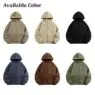 400gsm custom sherpa hoodie men turn down collar 1/4 half zipper sweatshirt blank street wear fleece unisex quarter zip pullover