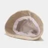 Wholesale solid color fashion fisherman hats for women keep warm bucket hat design vintage adult corduroy winter hats