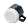 Custom high quality nordic cup elegant matte black clay ceramic coffee mug