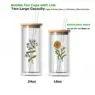 Sublimation blank glass boba tea cup,insulated travel cup smoothie glass tumbler with boba straws for smoothie,coffee,boba tea