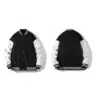 Street wear blank baseball jacket truckers letterman baseball custom leather varsity jacket