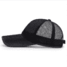 Outdoor sport sun long-brimmed breathable adjustable mesh baseball cap hat for men women