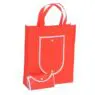 Factory wholesale eco friendly reusable custom logo foldable pp non woven gift shopping tote bags