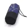 Custom wholesale large black nylon mesh bags oem odm drawstring bags yoga mat massager beach game packaging mesh bag