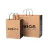 Custom printed kraft paper bags use your own logo, super large brown paper bags chinese manufacturer