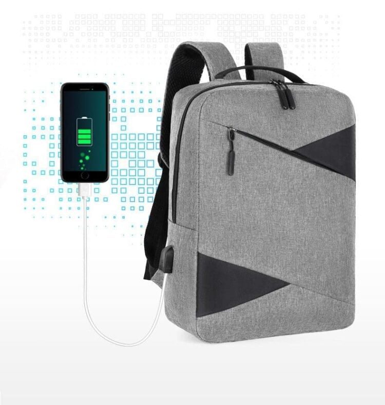 Hot selling usb charging shoulder laptop bag men business backpack computer bag waterproof travel shoulder backpack