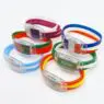 Hot selling led luminous silicone national flag bracelet for sports events