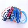 Cheap gift items new silicone bracelet wrist bands custom silicone wristband