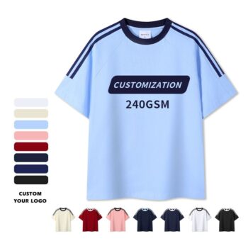 100%cotton men's t-shirts blank oversized tshirt streetwear logo print custom t shirt for men