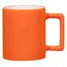 Promotional custom imprinted personalized printed 11 oz. square handle joe color mug & cups