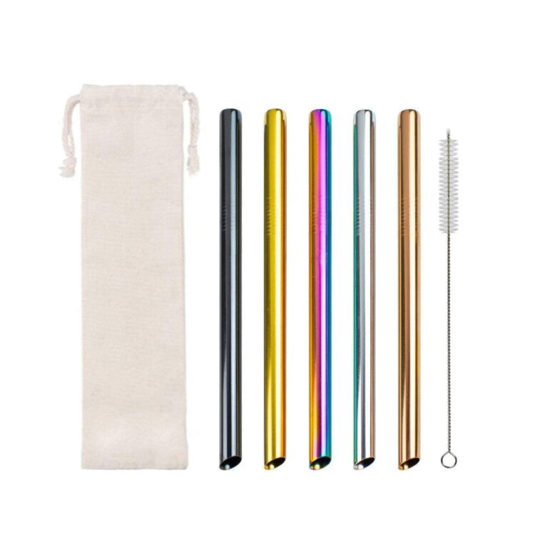 Sublimation blank glass boba tea cup,insulated travel cup smoothie glass tumbler with boba straws for smoothie,coffee,boba tea