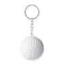 Hot selling small golf ball keychain customized metal 3d eva keychain