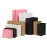 Custom high quality luxury paper bag boutique retail clothing packaging shopping gift bag kraft paper bag with logo