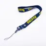 Economic custom retractable lanyards neck strap printed logo polyester sublimation id card badge holder lanyard