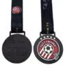 Custom design sport metal logo football metal medal soccer award zinc alloy gold silver medal
