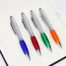 Diy personalized plastic fat stylus ball pen with touchscreen universal bulk ink custom logo printed printing ballpoint