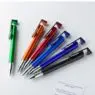 Wholesale multi-color gel ink plastic ball point pen with customized advertising logo for write stationery gift