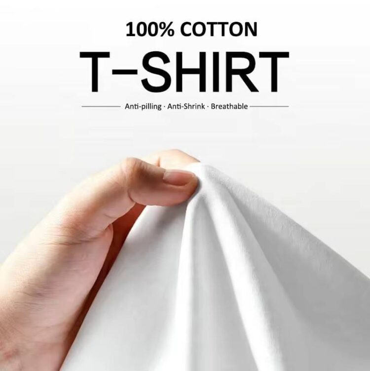 100% combed cotton kids tee tshirts screen printed plain blank white baby boys girls t-shirts with logo