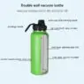 Oem 18 oz 32 oz double wall stainless steel gym sport drinking bottle portable insulated water bottle with custom logo