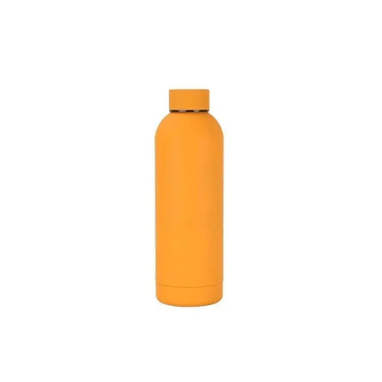 Customized logo 500 ml thermal vacuum gym double wall custom insulated drink water bottle stainless steel